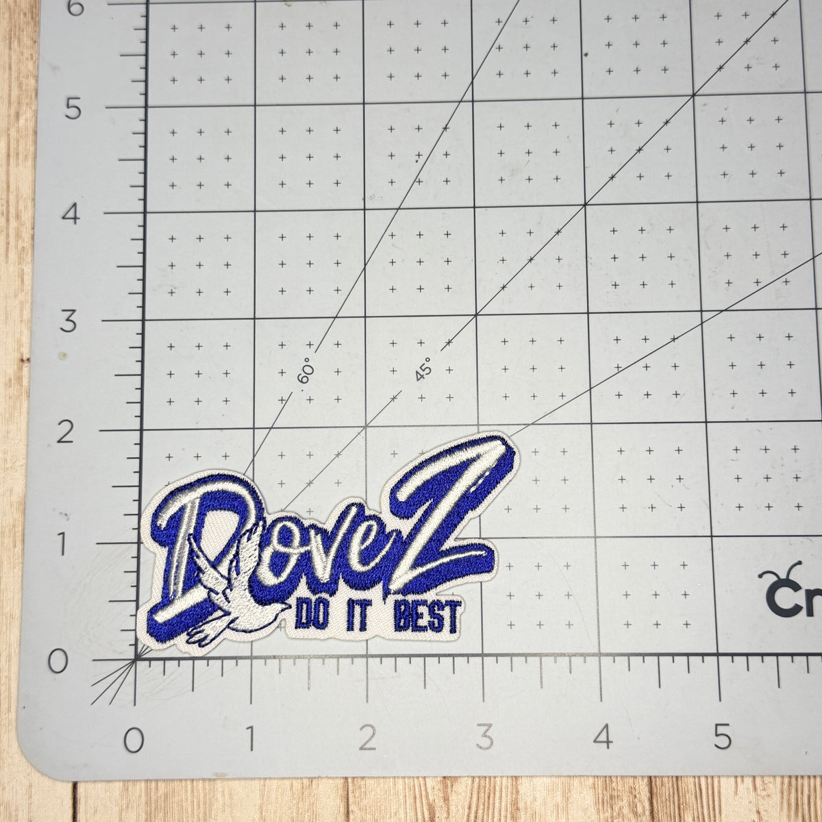 DoveZ Do It Best Iron On Patch -  2 Sizes