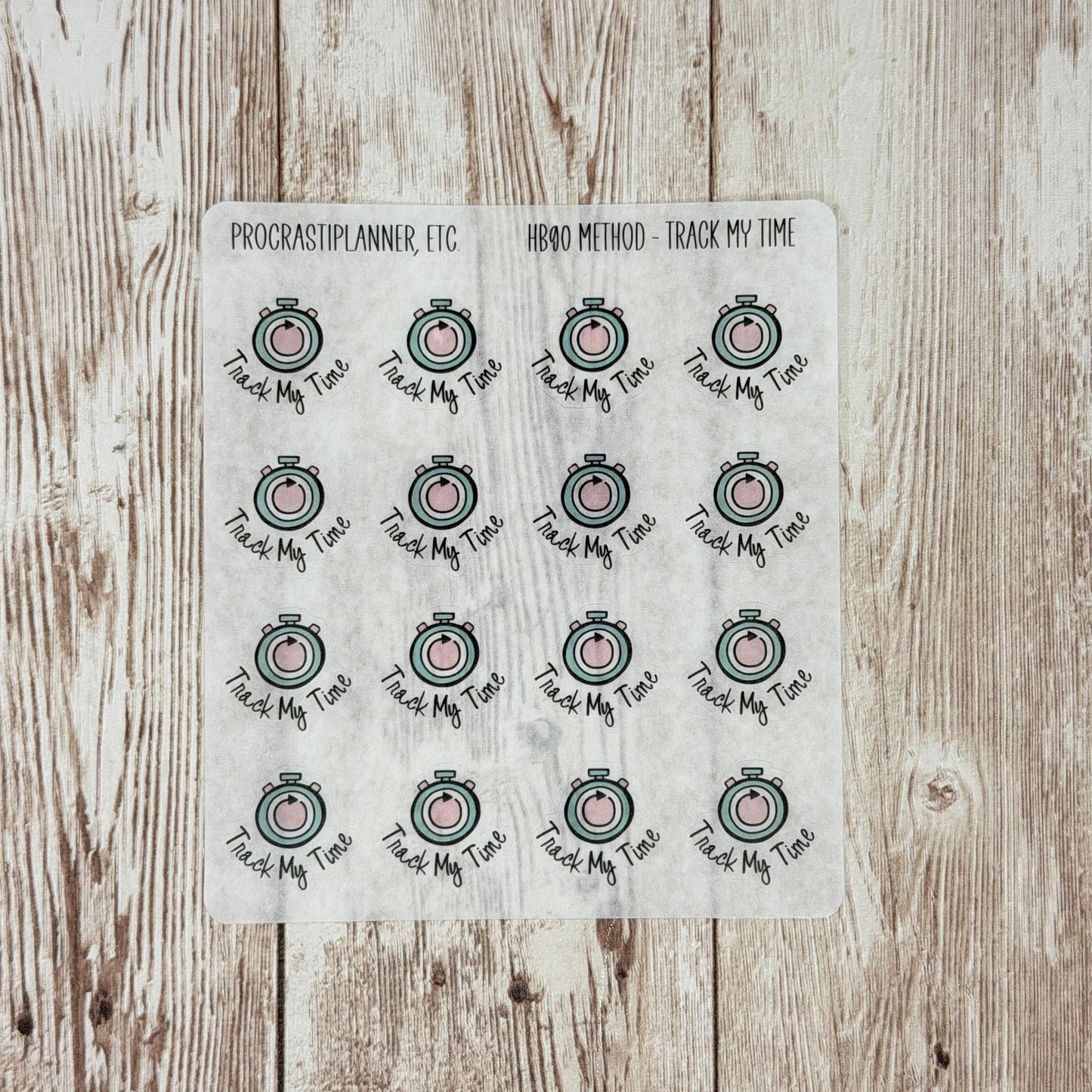 Special Edition HB90 Method Washi Planner Stickers - Final Sale