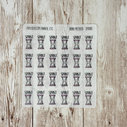 Special Edition HB90 Method Washi Planner Stickers - Final Sale