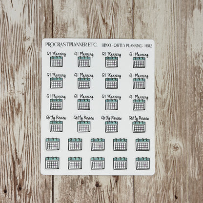 HB90 Planner Sticker Misprints