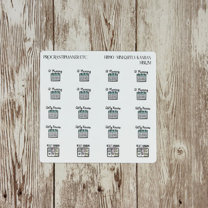 HB90 Planner Sticker Misprints