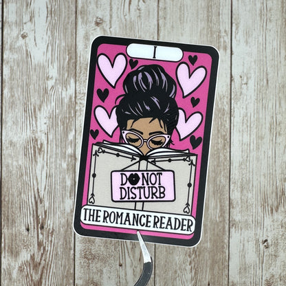 The Romance Reader Tarot Card Waterproof Sticker, Decal