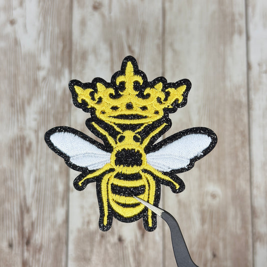 Queen Bee Iron-on Patch