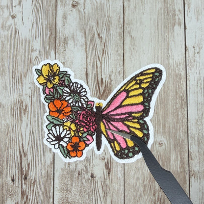 Butterflies - Iron On Patch Three Styles