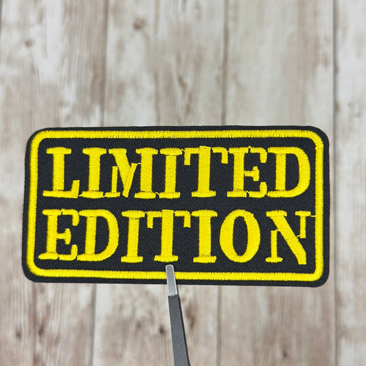 Limited Edition (Gold) Iron On Patch