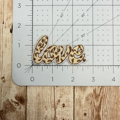 Love Iron On Patch - Two Styles