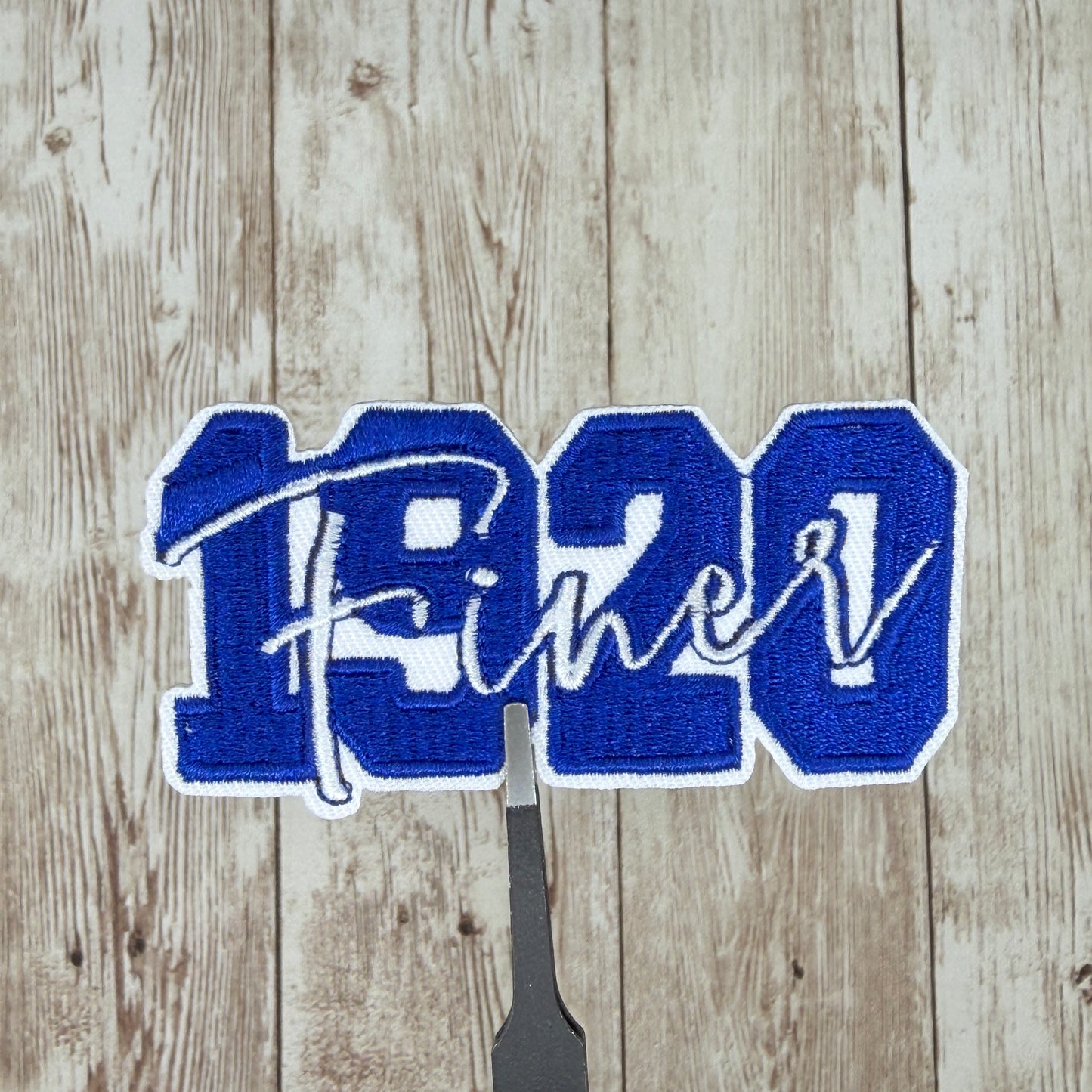 1920 Finer Iron On Patch