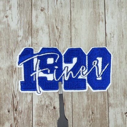 1920 Finer Iron On Patch