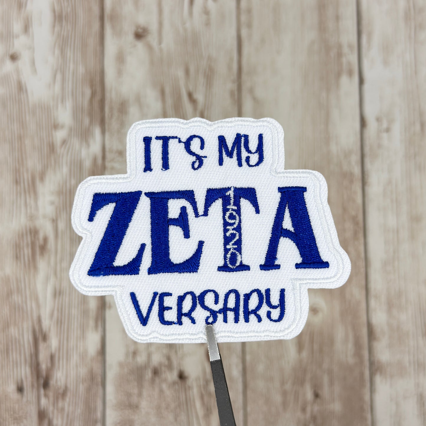 It’s My ZETAversary Iron On Patch - Multiple Styles