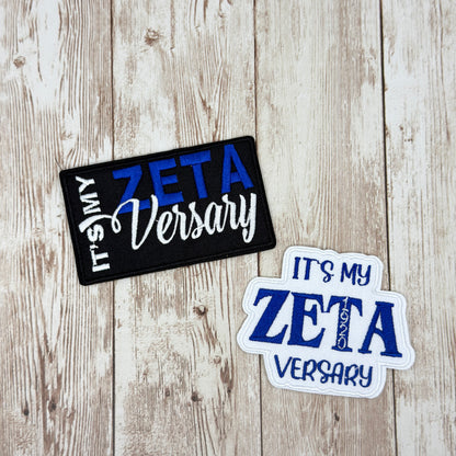 It’s My ZETAversary Iron On Patch - Multiple Styles
