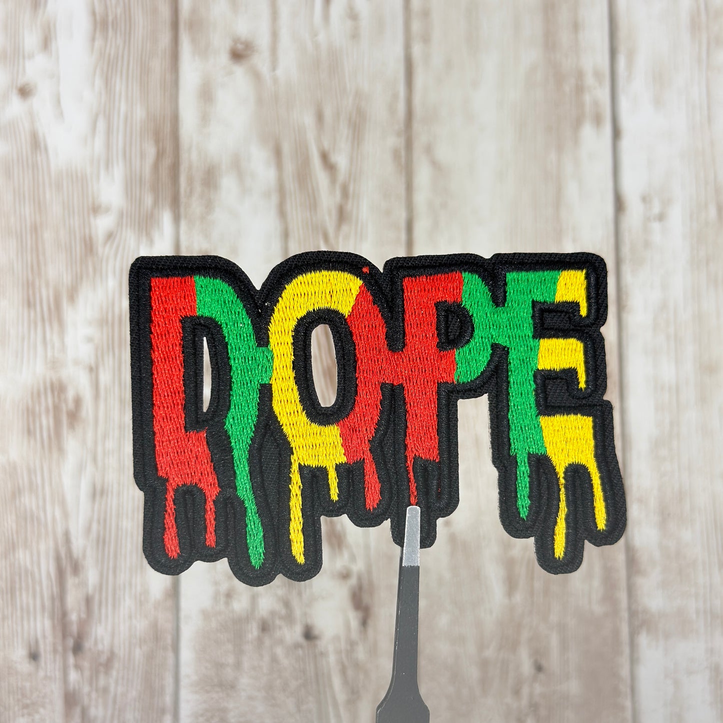 Dope Drip Iron On Patch