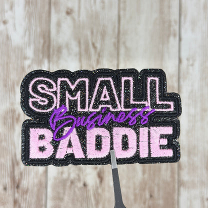 Small Business Baddie  Iron On Patch