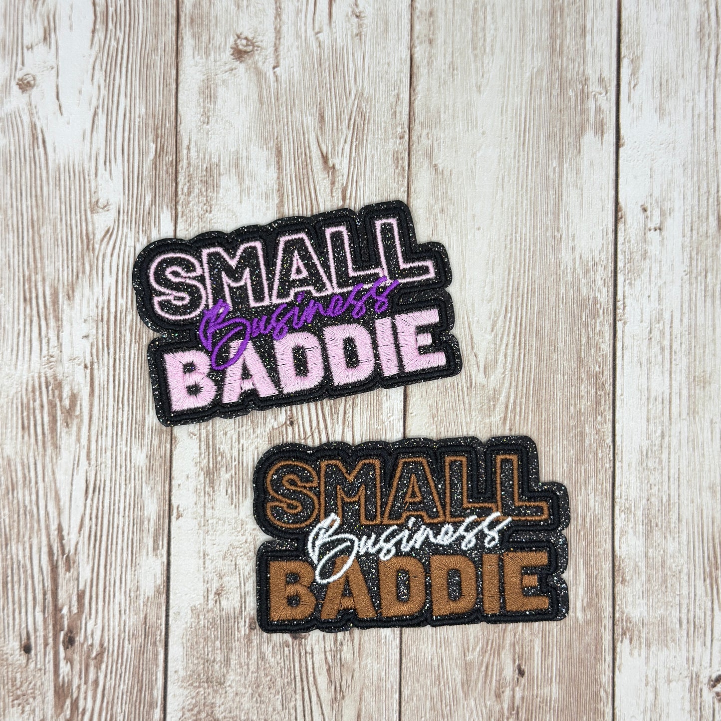 Small Business Baddie  Iron On Patch