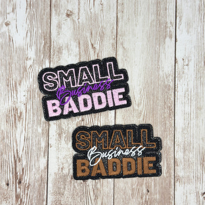 Small Business Baddie  Iron On Patch