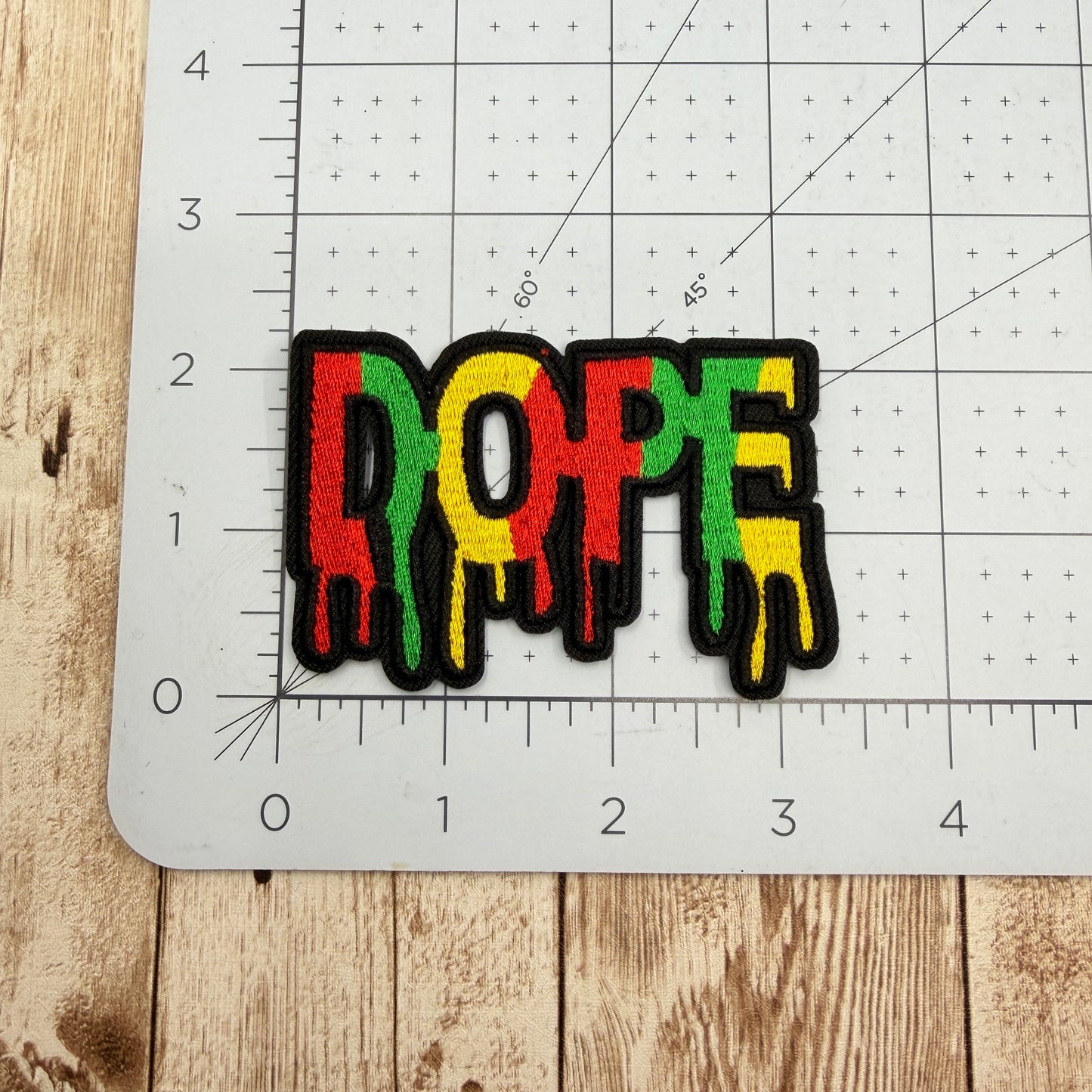 Dope Drip Iron On Patch