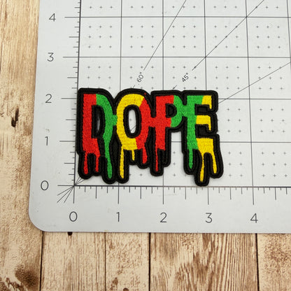Dope Drip Iron On Patch