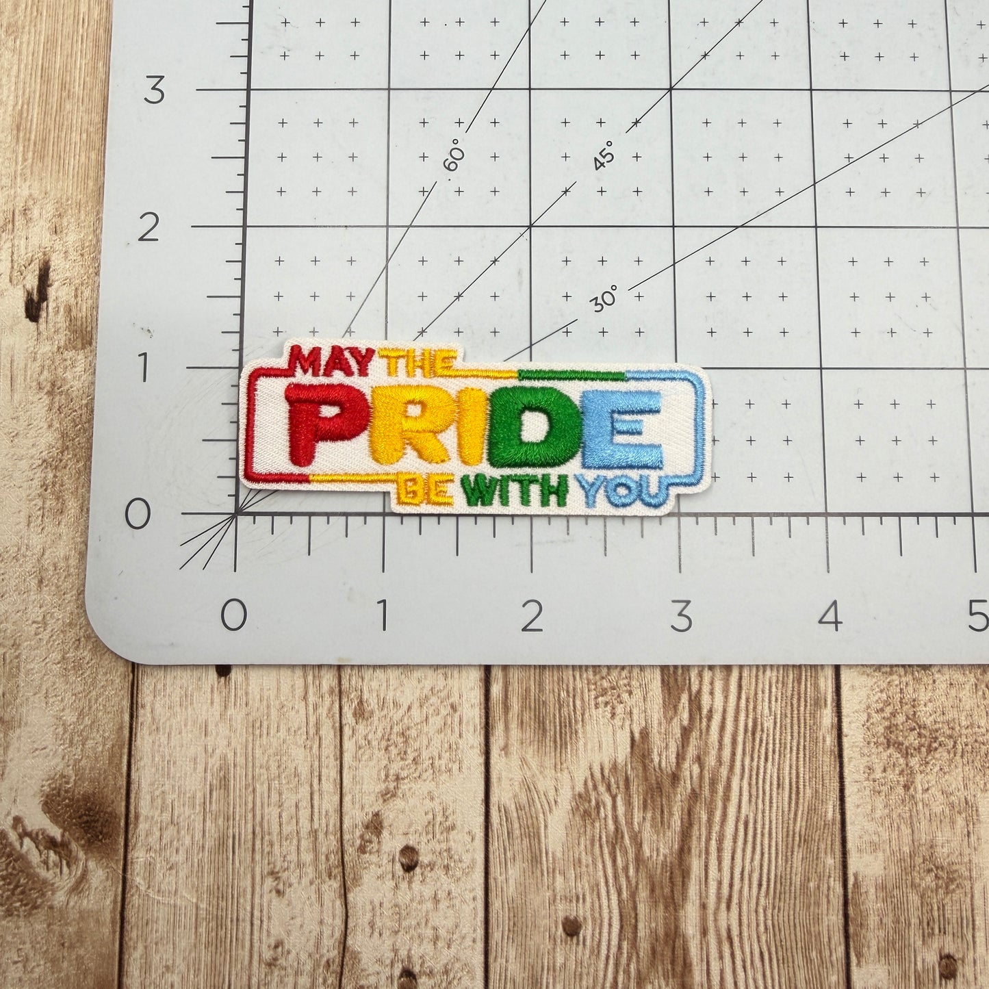 May The Pride Be With You Iron On Patch