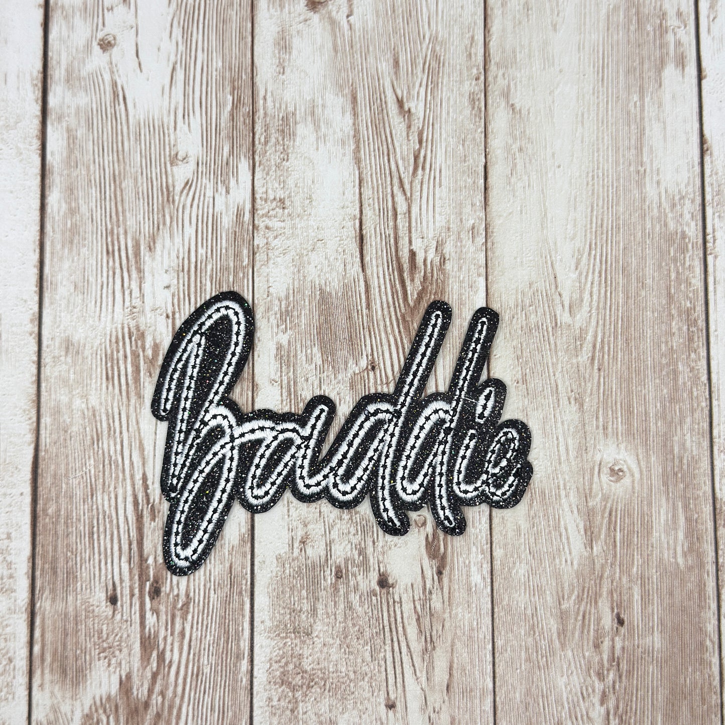 Baddie Iron On Patch