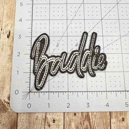 Baddie Iron On Patch