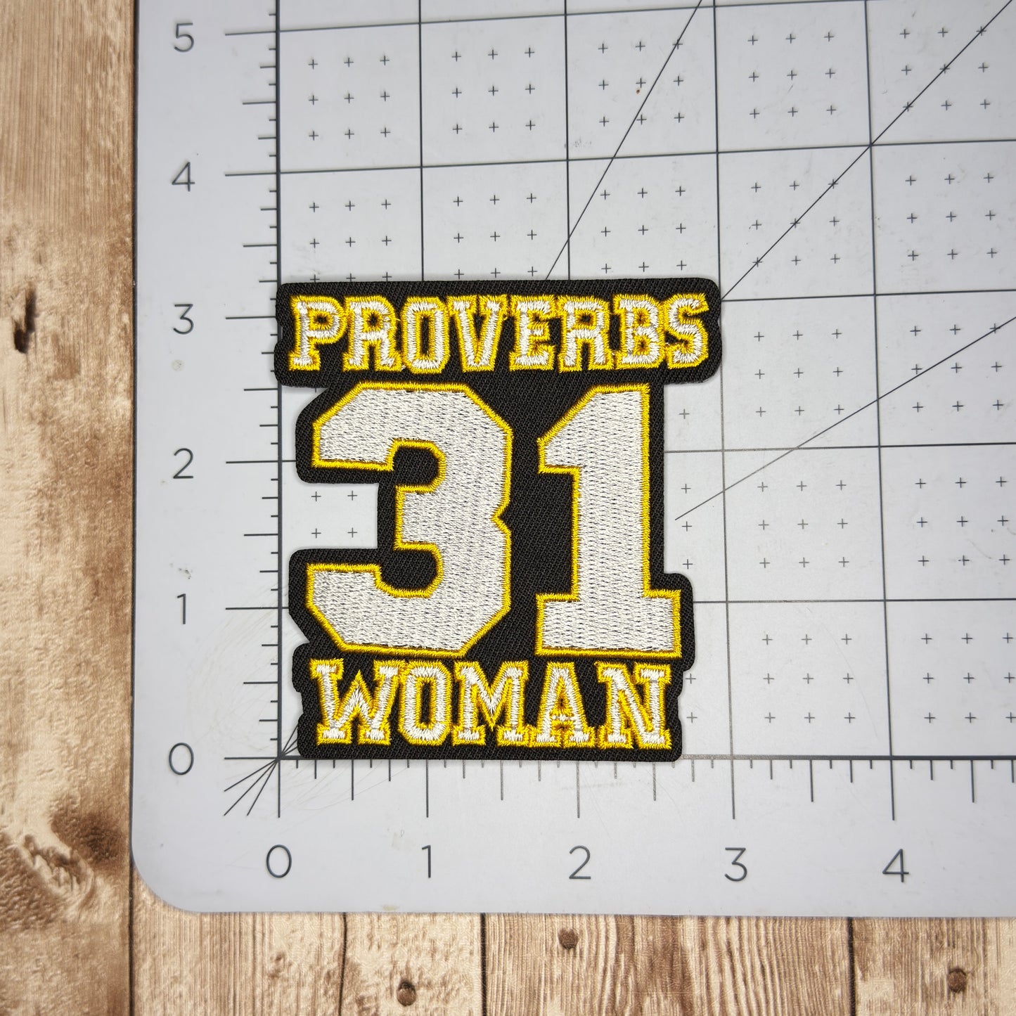 Proverbs 31 Woman Iron-on Patch - Two Styles