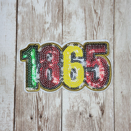 Sequins Juneteenth Celebration Iron on Patch Multiple Styles
