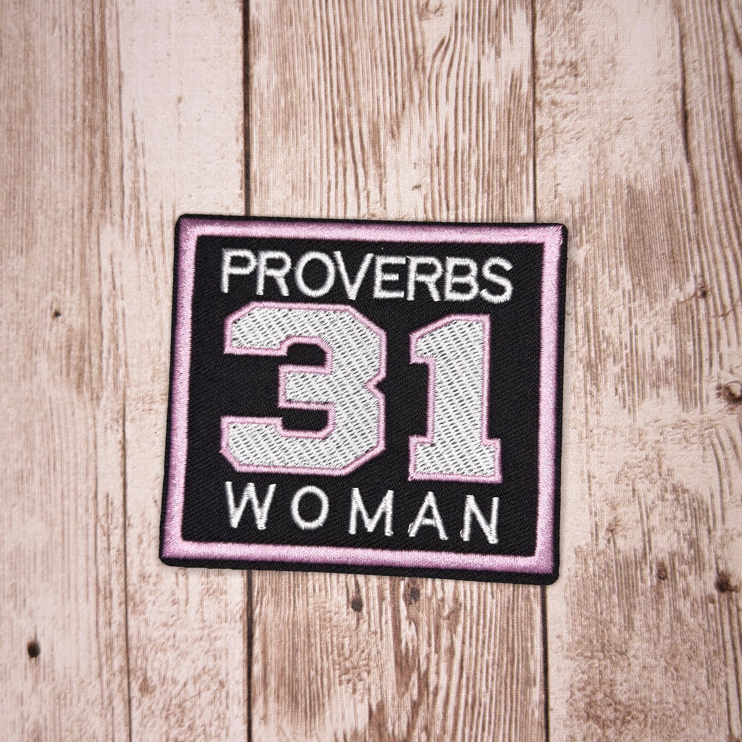 Proverbs 31 Woman Iron-on Patch - Two Styles