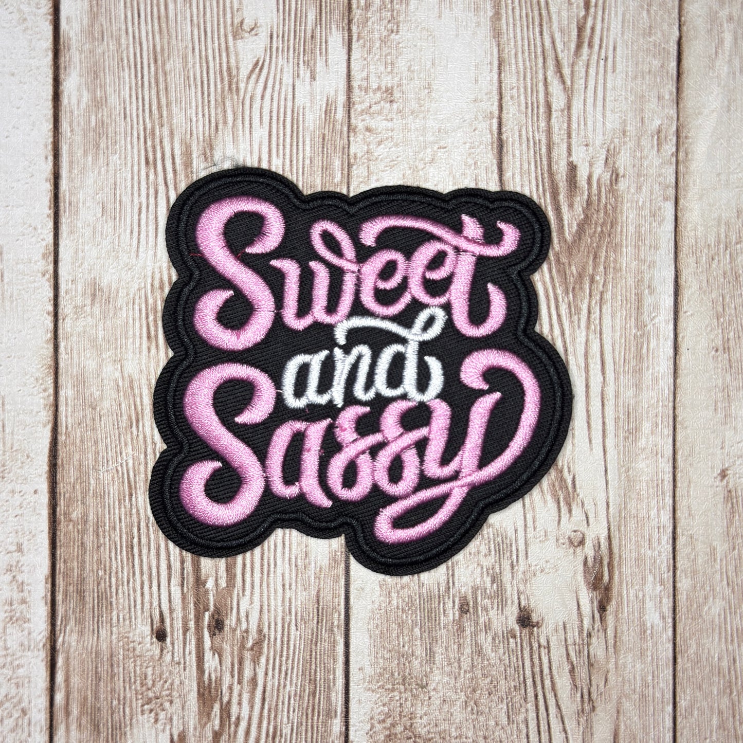 Sweet and Sassy Iron-on Patch - Two Colors