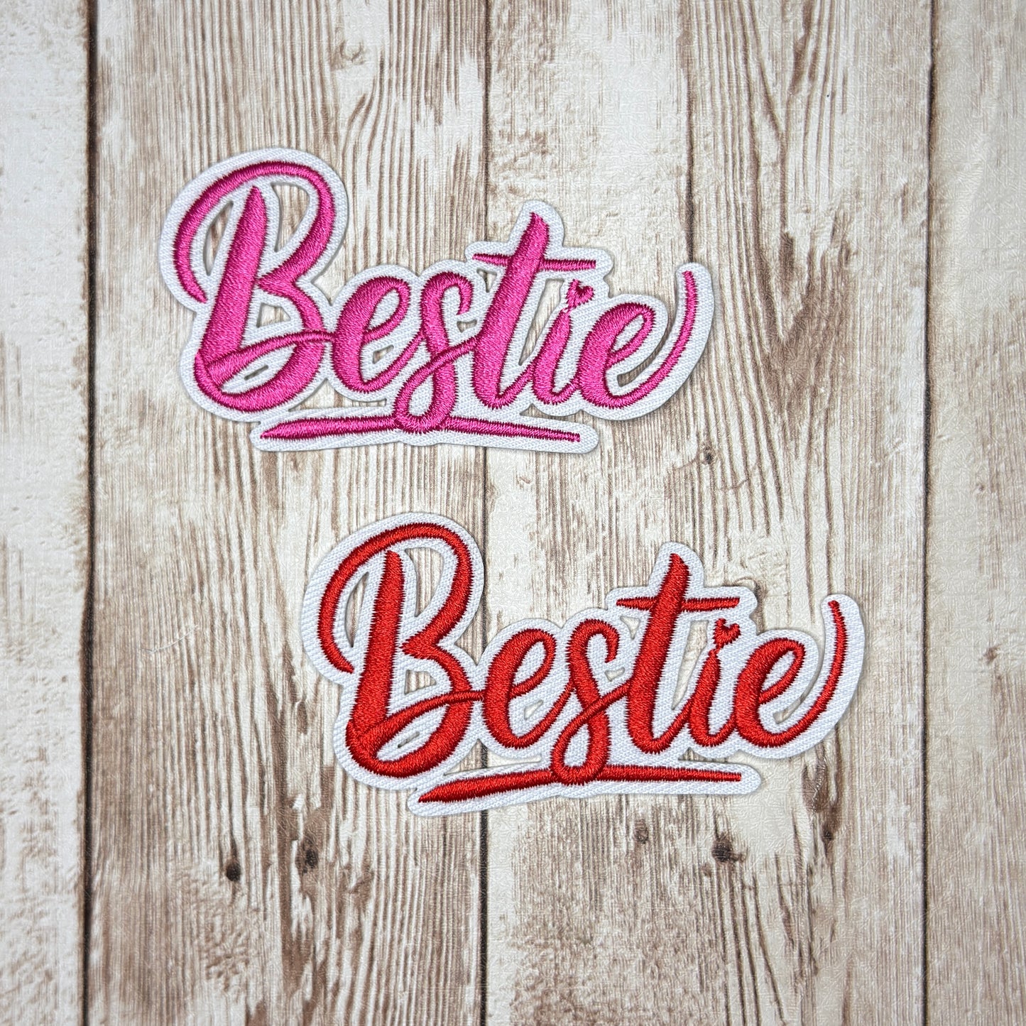 Bestie Iron-on Patch - Two Colors