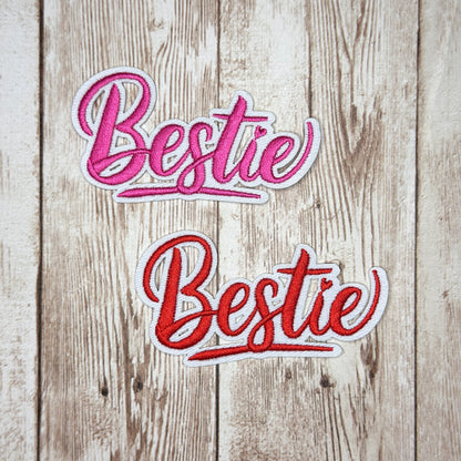 Bestie Iron-on Patch - Two Colors
