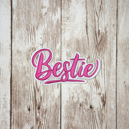 Bestie Iron-on Patch - Two Colors