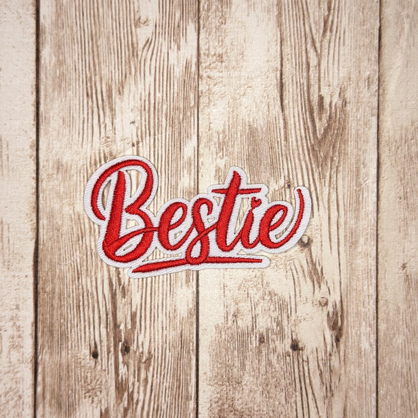 Bestie Iron-on Patch - Two Colors