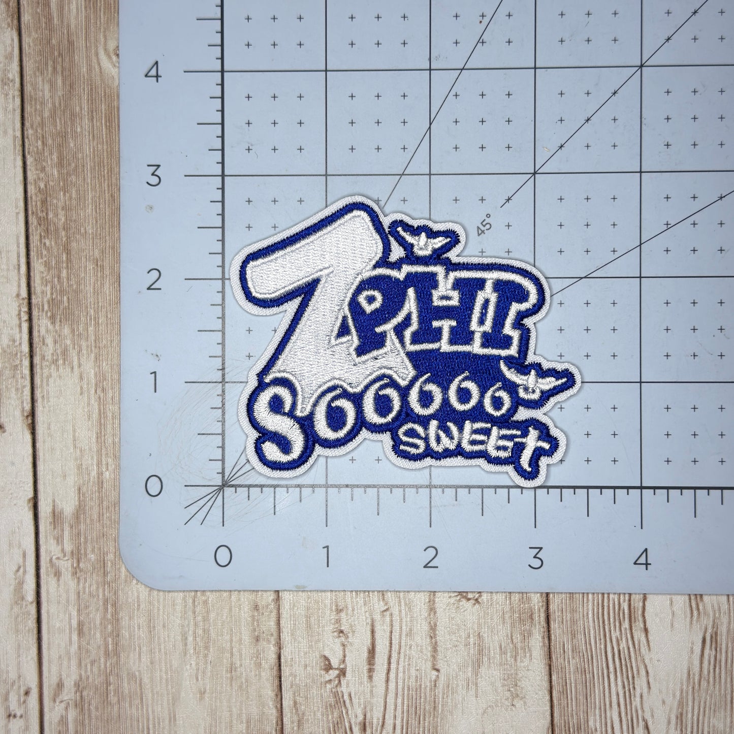 Z-Phi So Sweet Iron On Patch - Two Sizes