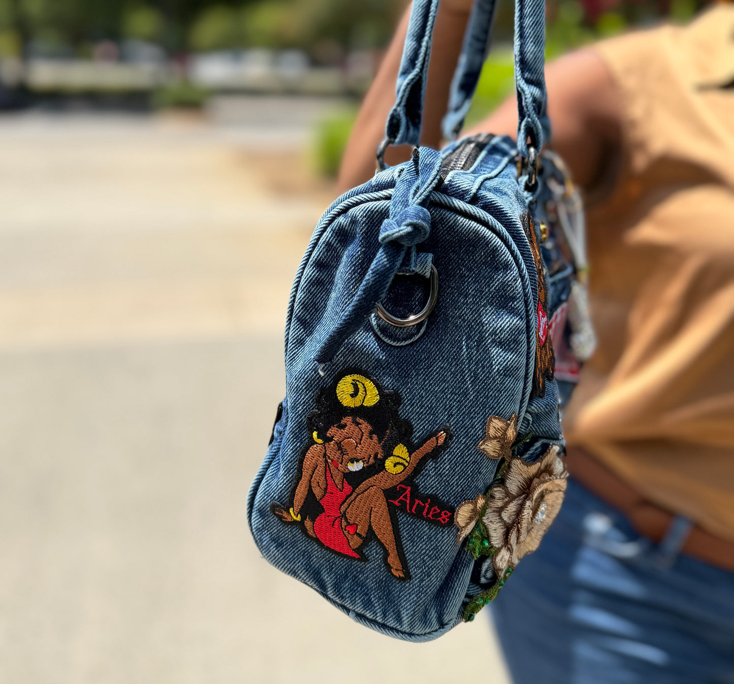 It Girl -  Build Your Own Custom Denim Junk Bag