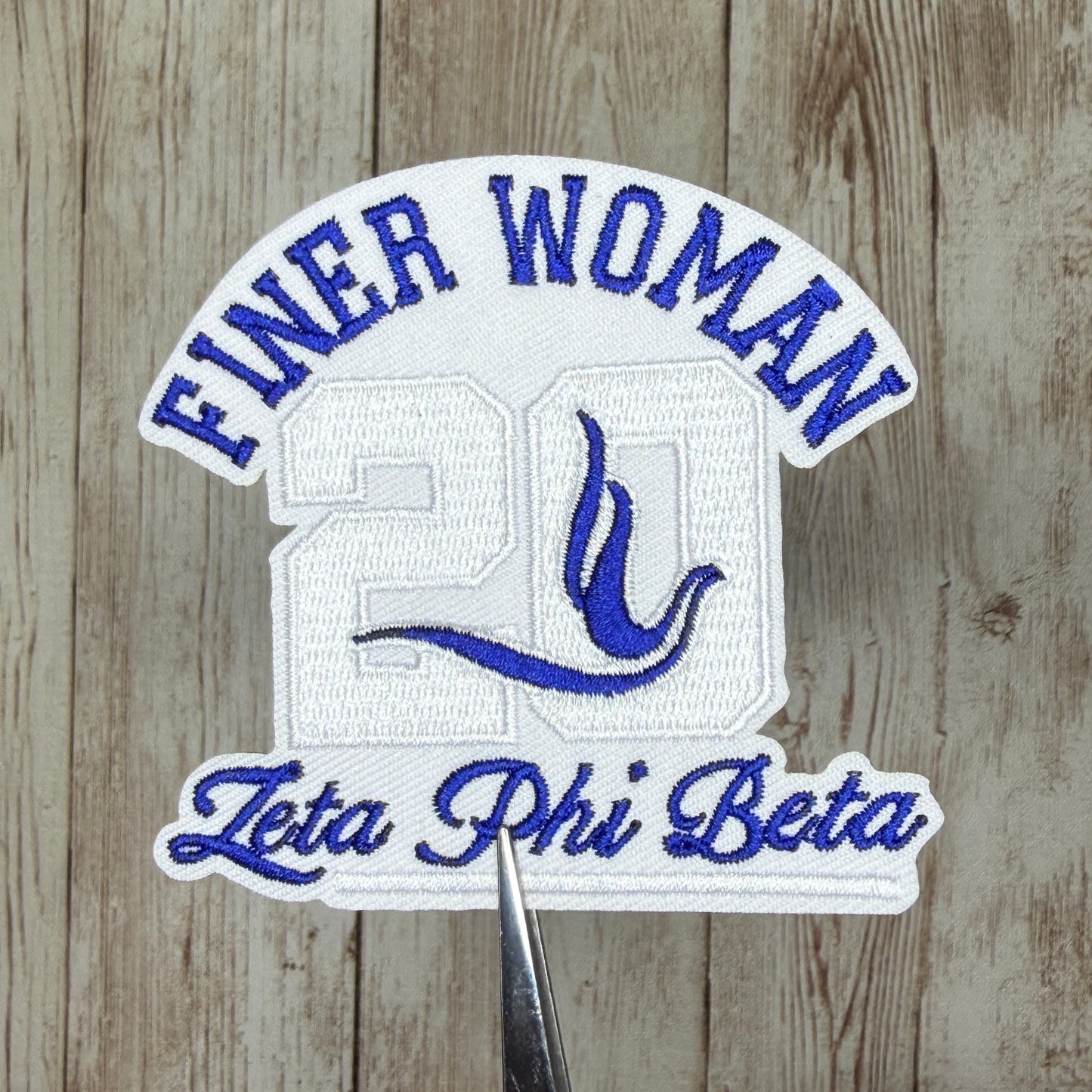 Finer Woman 20 with Dove Iron On Patch