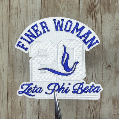 Finer Woman 20 with Dove Iron On Patch