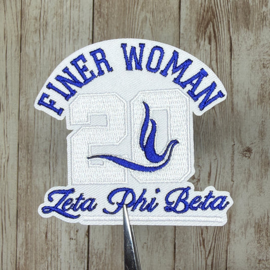 Finer Woman 20 with Dove Iron On Patch