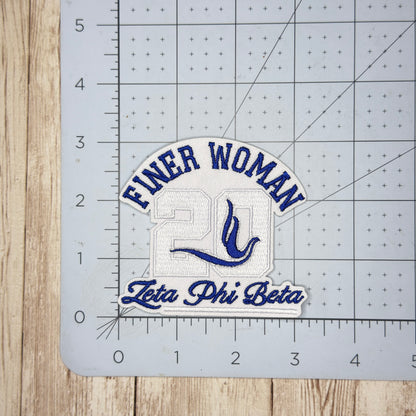 Finer Woman 20 with Dove Iron On Patch