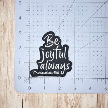Black and White Bible Affirmations Iron On Patches - Multiple Styles