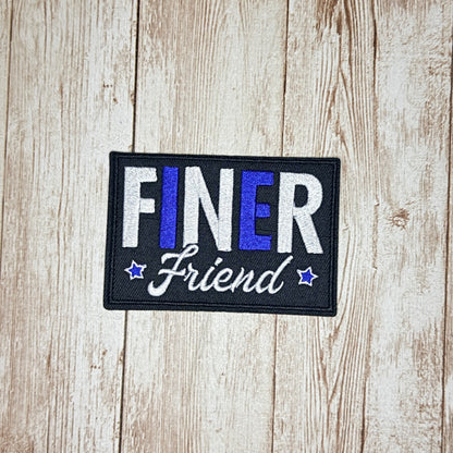 Finer Friend Zeta Amicae Iron On Patch - Small