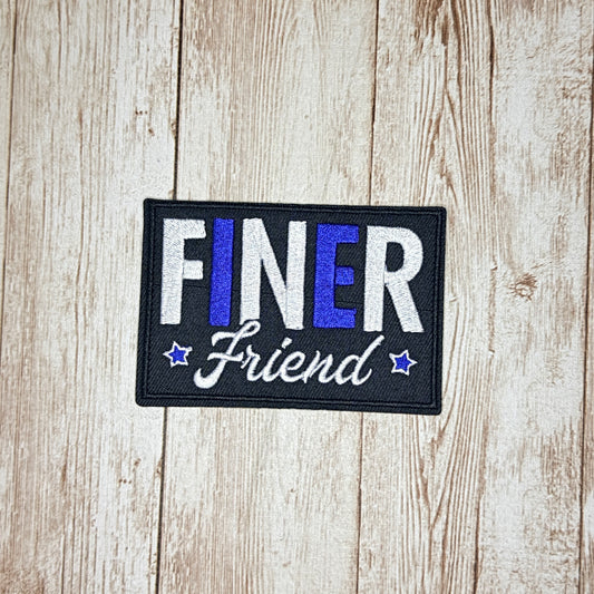Finer Friend Zeta Amicae Iron On Patch - Small