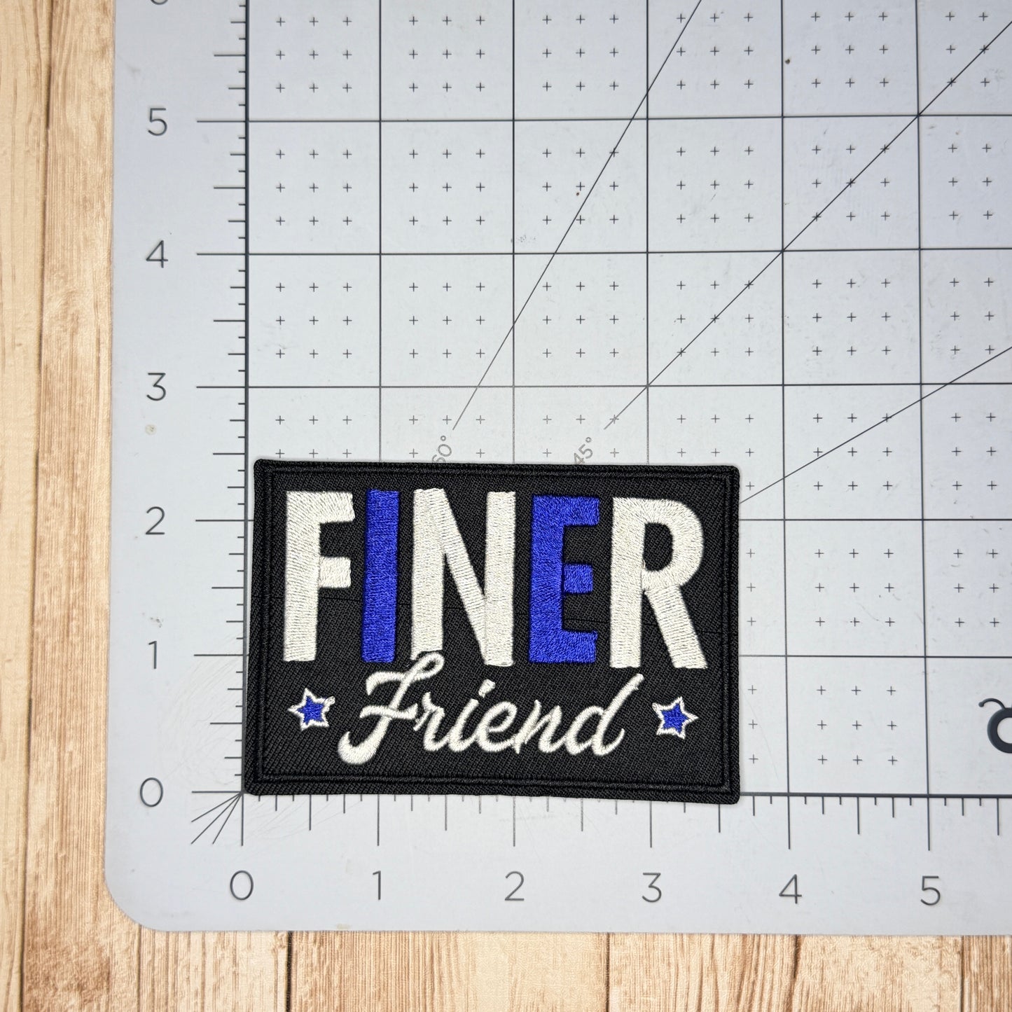Finer Friend Zeta Amicae Iron On Patch - Small
