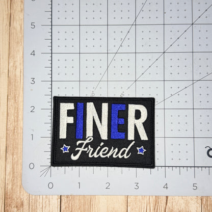 Finer Friend Zeta Amicae Iron On Patch - Small