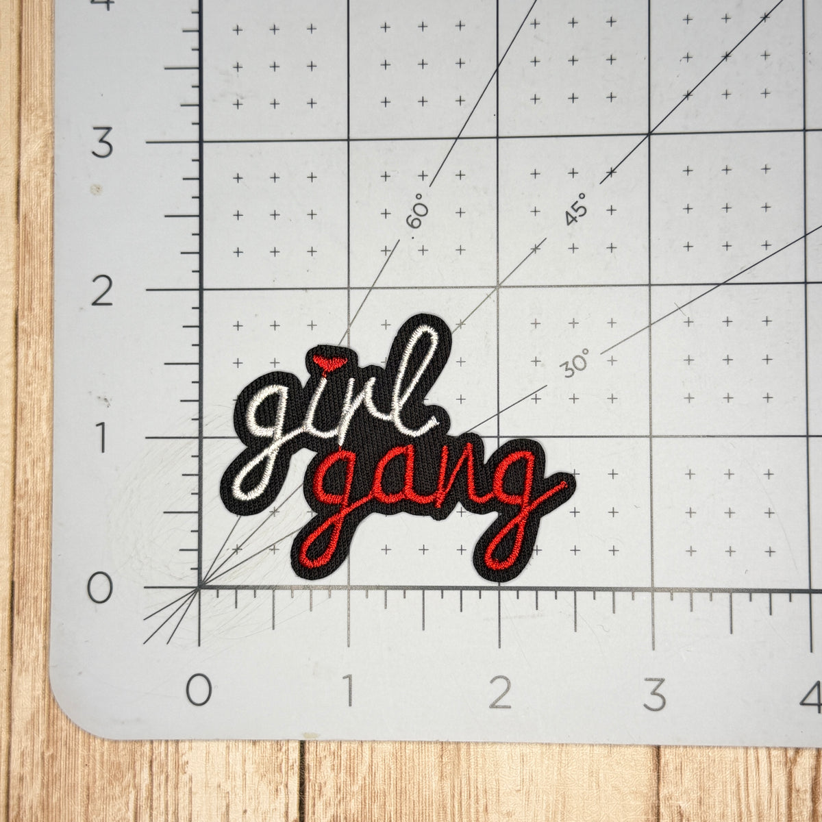 Girl Gang Iron On Patch- Multiple Styles