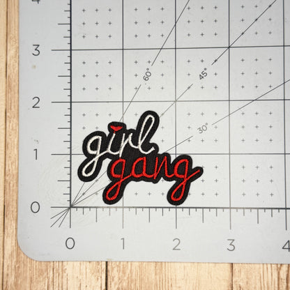 Girl Gang Iron On Patch- Multiple Styles