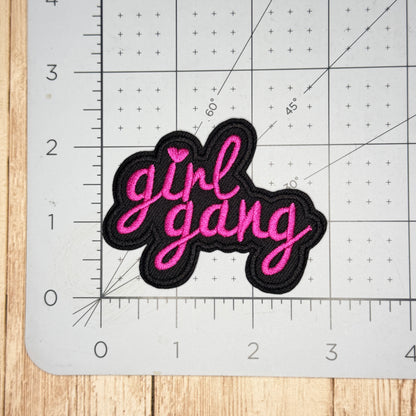 Girl Gang Iron On Patch- Multiple Styles