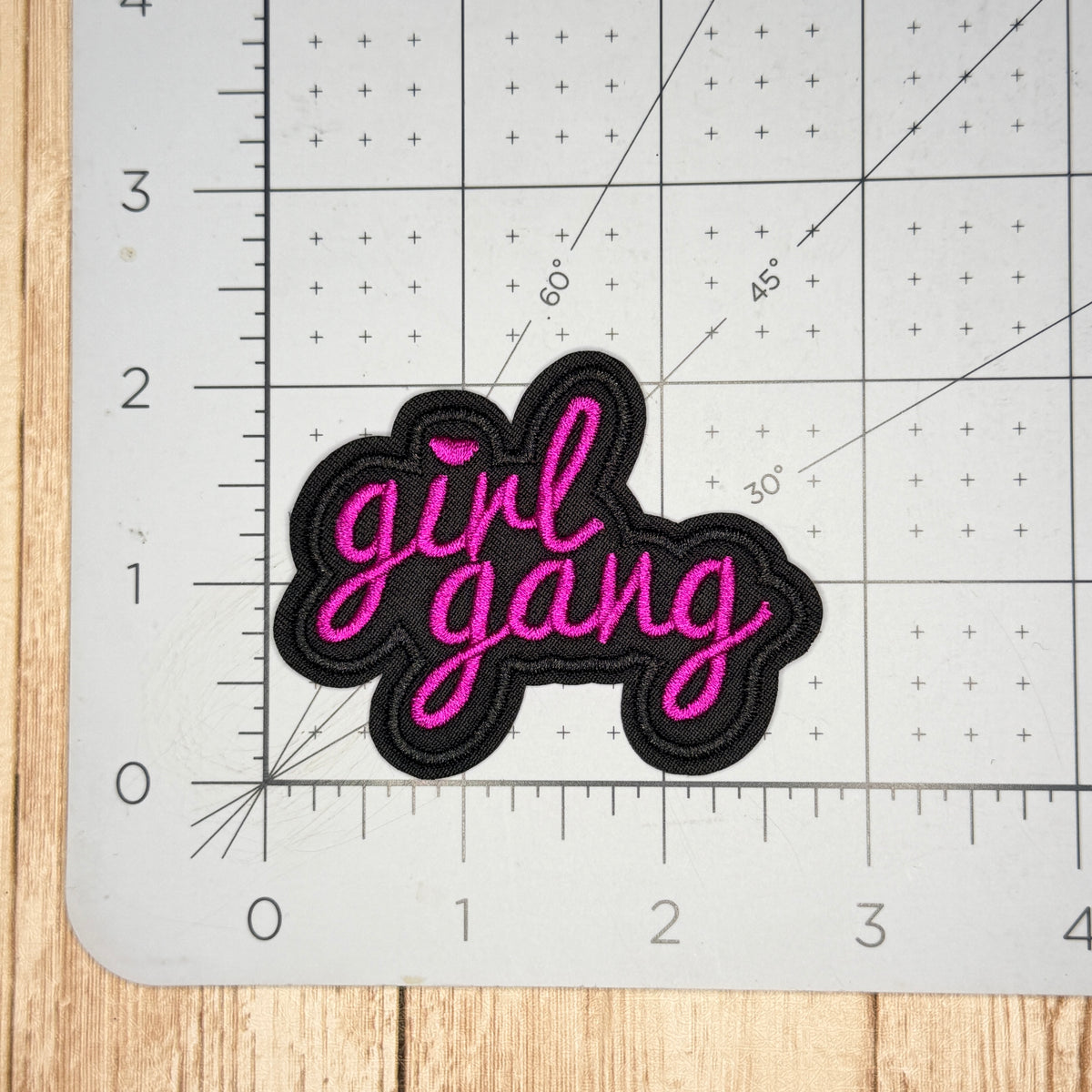 Girl Gang Iron On Patch- Multiple Styles