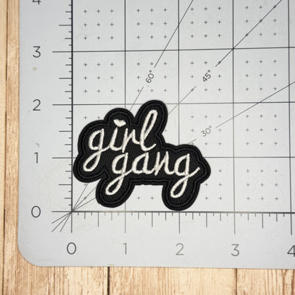 Girl Gang Iron On Patch- Multiple Styles