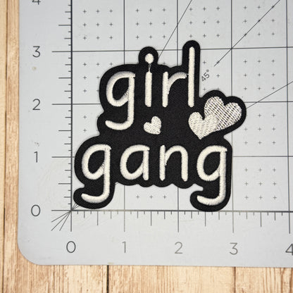 Girl Gang Iron On Patch- Multiple Styles