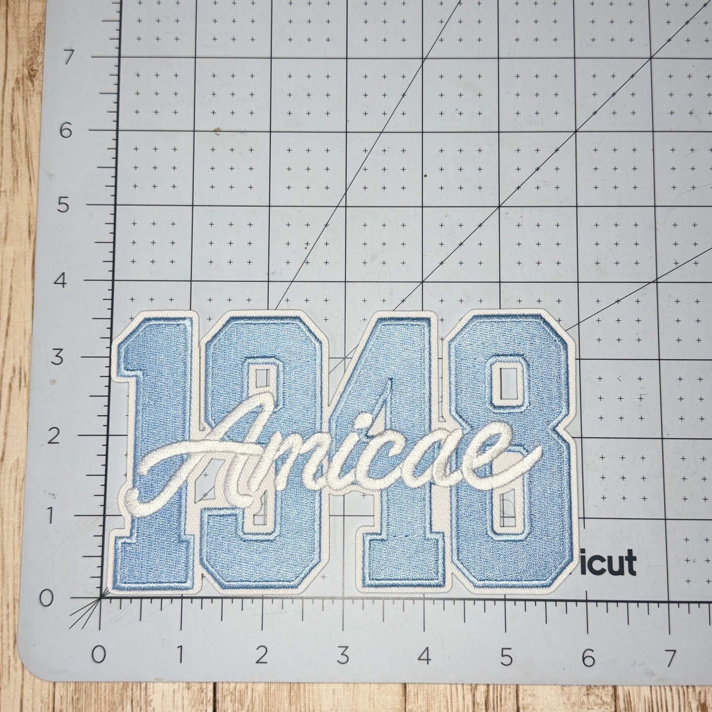 1948 Amicae Iron On Patch - Multiple Sizes