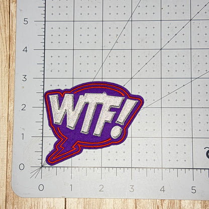 WTF Iron-on Patch